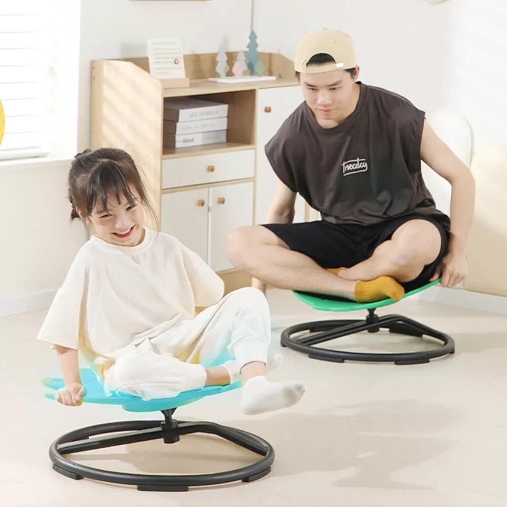 360-degree sensory spinning chair for kids with autism